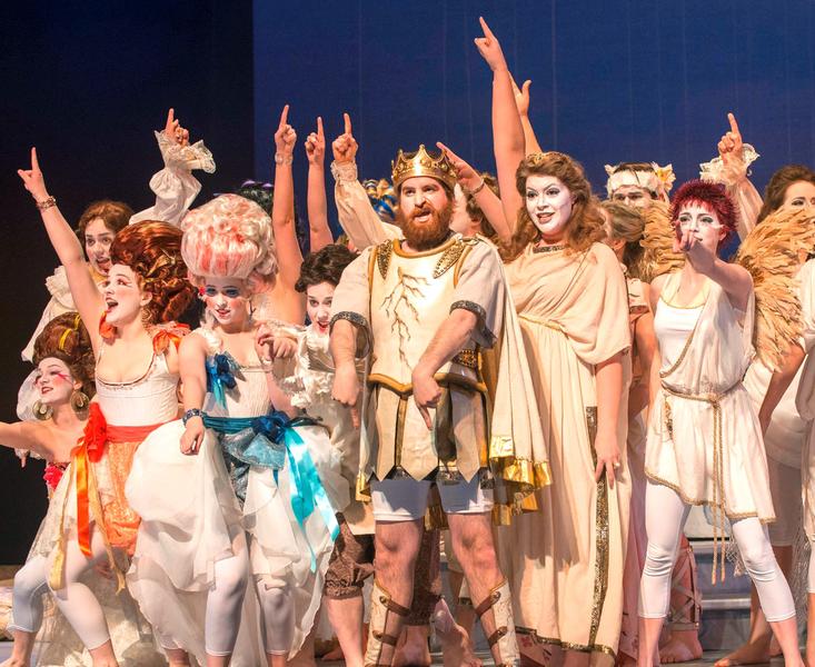 Michael O'Halloran performs in Orpheus in the Underworld